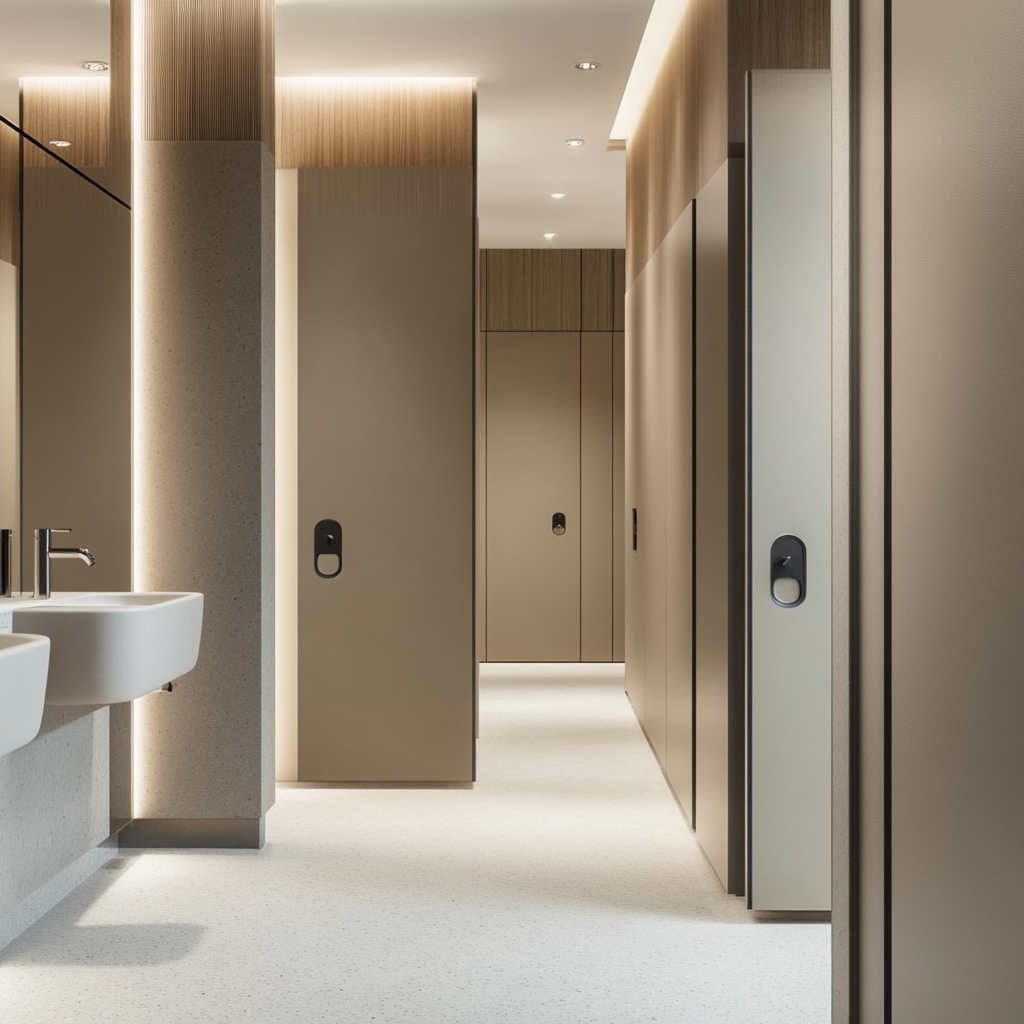 fenólicos express- divisiones fenólicas- cabina de baño fenólica- divisiones de baño publico